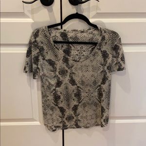 Sexy Zadig and Voltaire python tee
